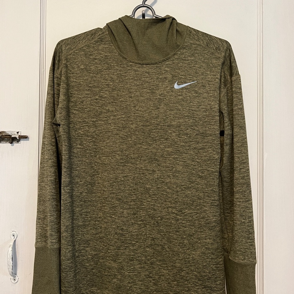 Nike dri fit hooded top